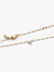 Pandora Era Lab-Grown Diamond Cluster Paperclip Chain Necklace