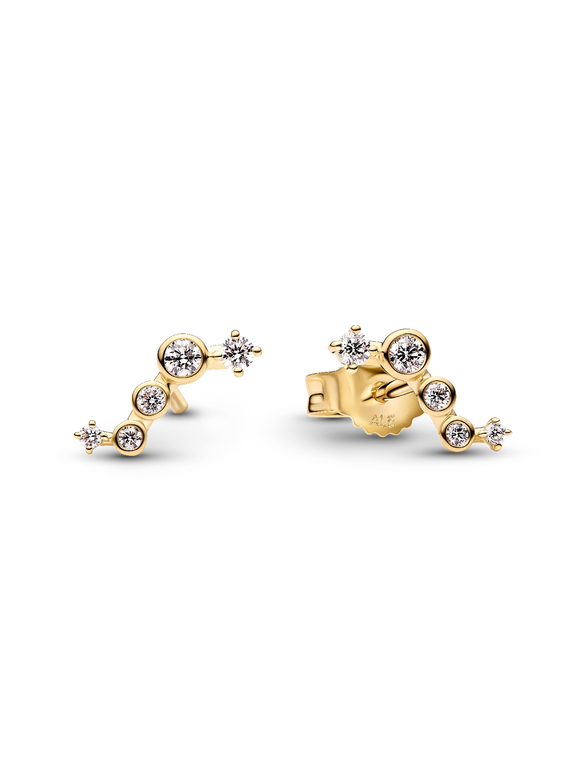 Pandora Era Lab-Grown Diamond Droplet Stud Earrings