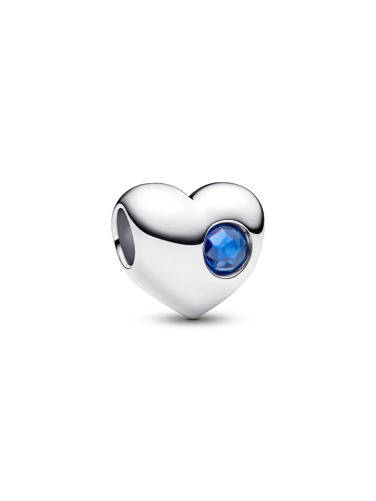 May Engravable Green Stone Heart Charm