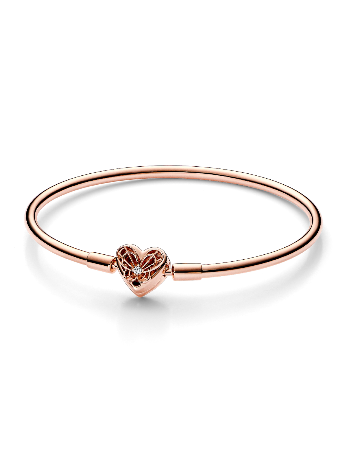 FINAL SALE - Pandora Moments Heart & Butterfly Bangle