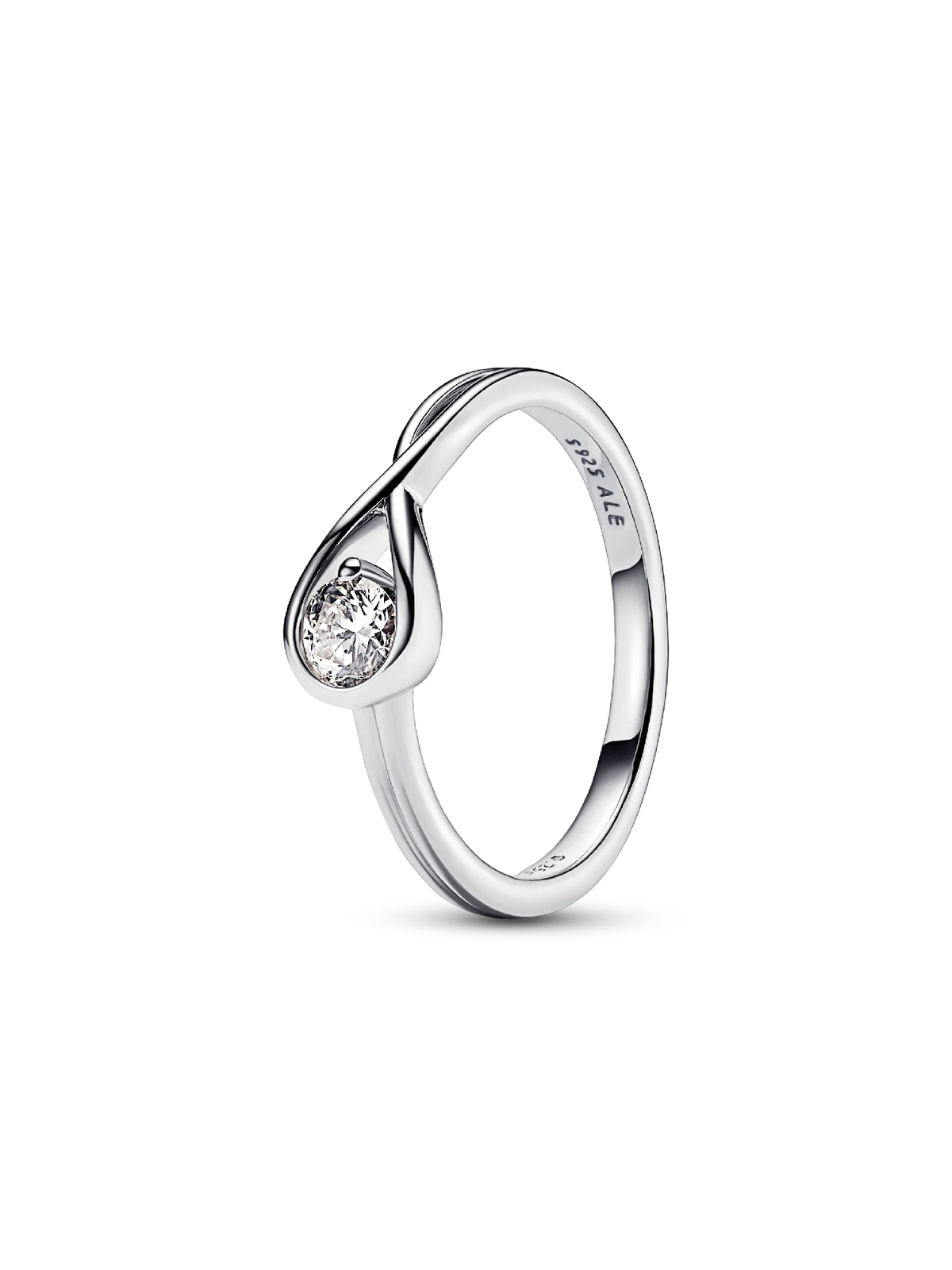 Pandora Infinite Sterling Silver Lab-grown Diamond Ring
