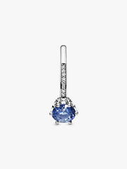 Clear Sparkling Crown Solitaire Ring