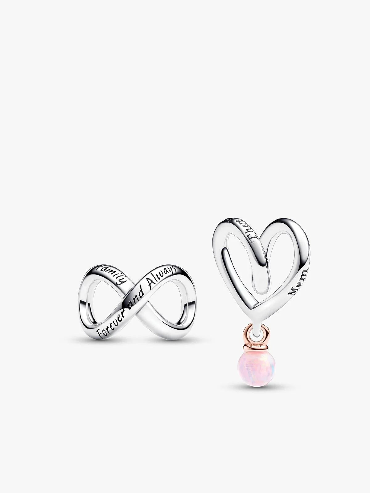 Forever & Always Mom Charm Duo