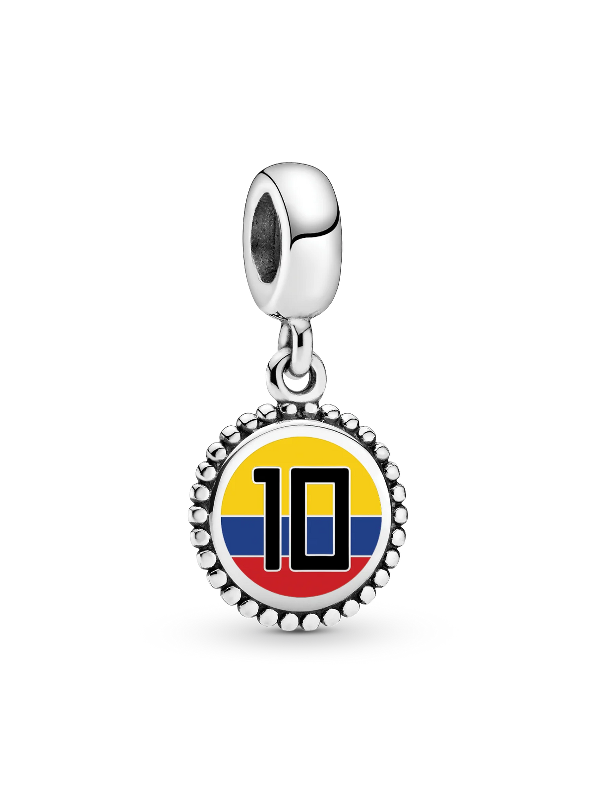 Colombia #10 Soccer Charm