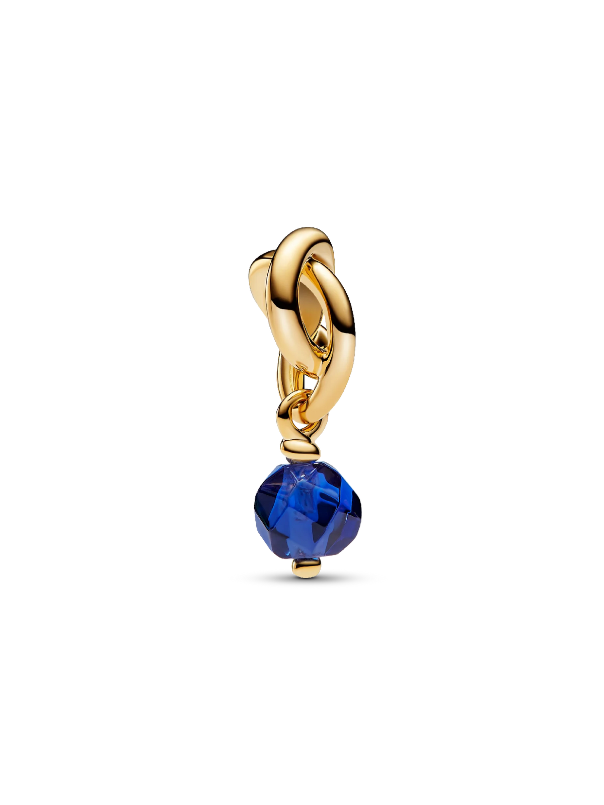 May Faceted Eternity Circle Dangle Charm