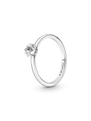 Celestial Sparkling Star Solitaire Ring