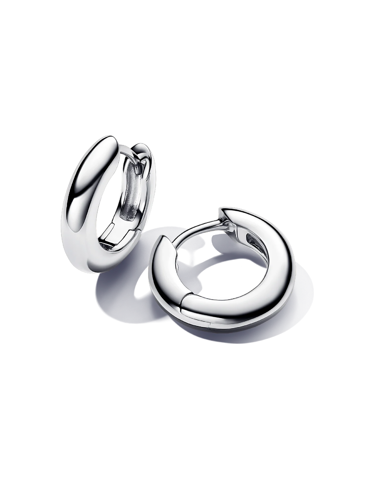 Round Hoop Earrings