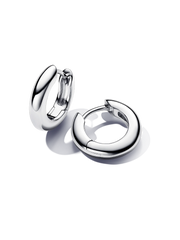 Round Hoop Earrings