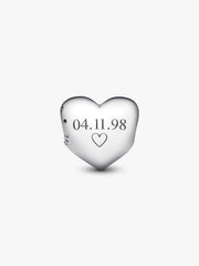 Be Love Engravable Heart Charm