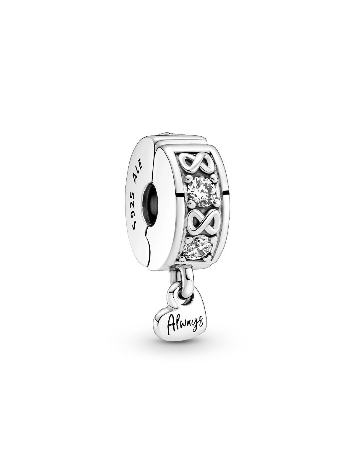 Family Always Pavé Clip Charm