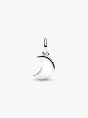 Crescent Moon Double Dangle Charm