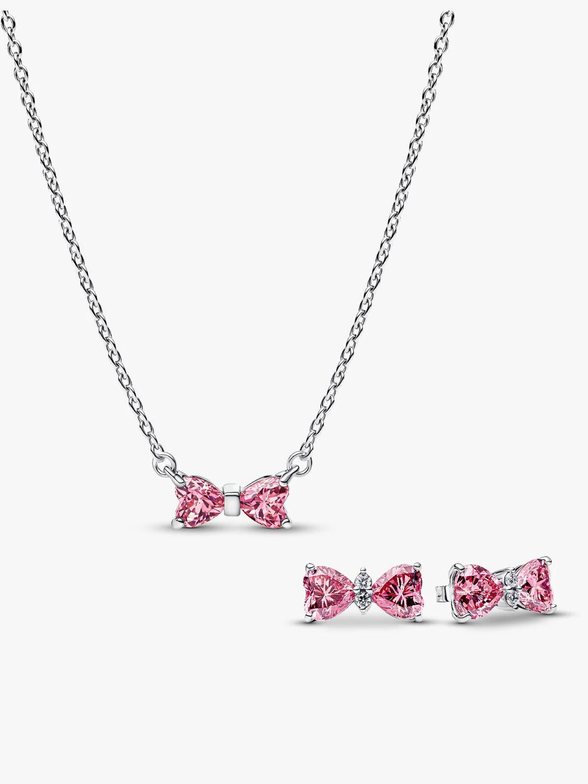 Wrapped In A Bow Necklace and Earring Set