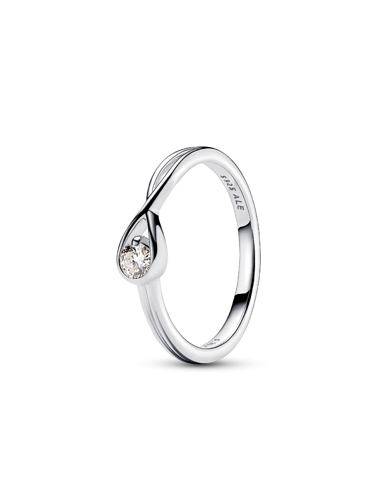 Pandora Infinite Sterling Silver Lab-grown Diamond Ring