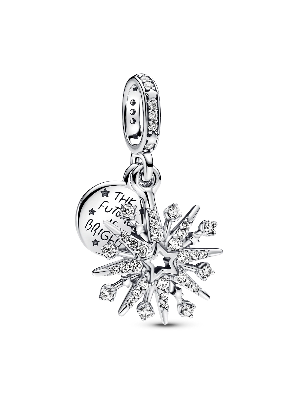 Sparkling Firework Double Dangle Charm