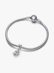 Rose in Bloom Dangle Charm
