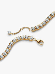 Sparkling Bold Tennis Bracelet