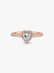 Elevated Heart Ring