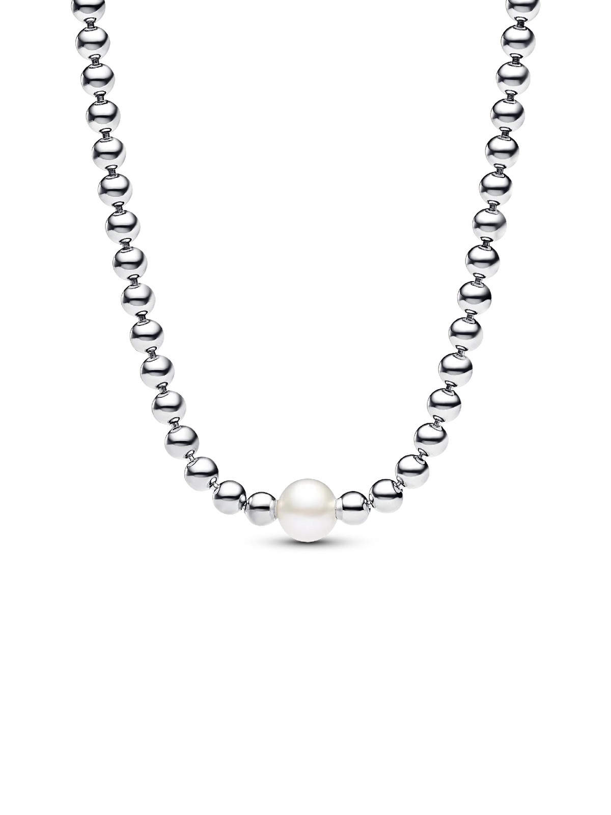 Treated Freshwater Cultured Pearl & Beads Collier Necklace
