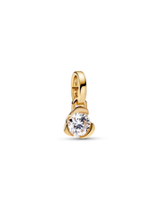 Pandora Talisman 14k Gold Lab-grown Diamond Heart Pendant