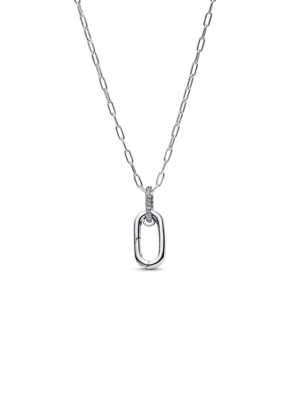 Openable Link Pendant Necklace