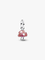 Glow-in-the-dark Mushroom Dangle Charm