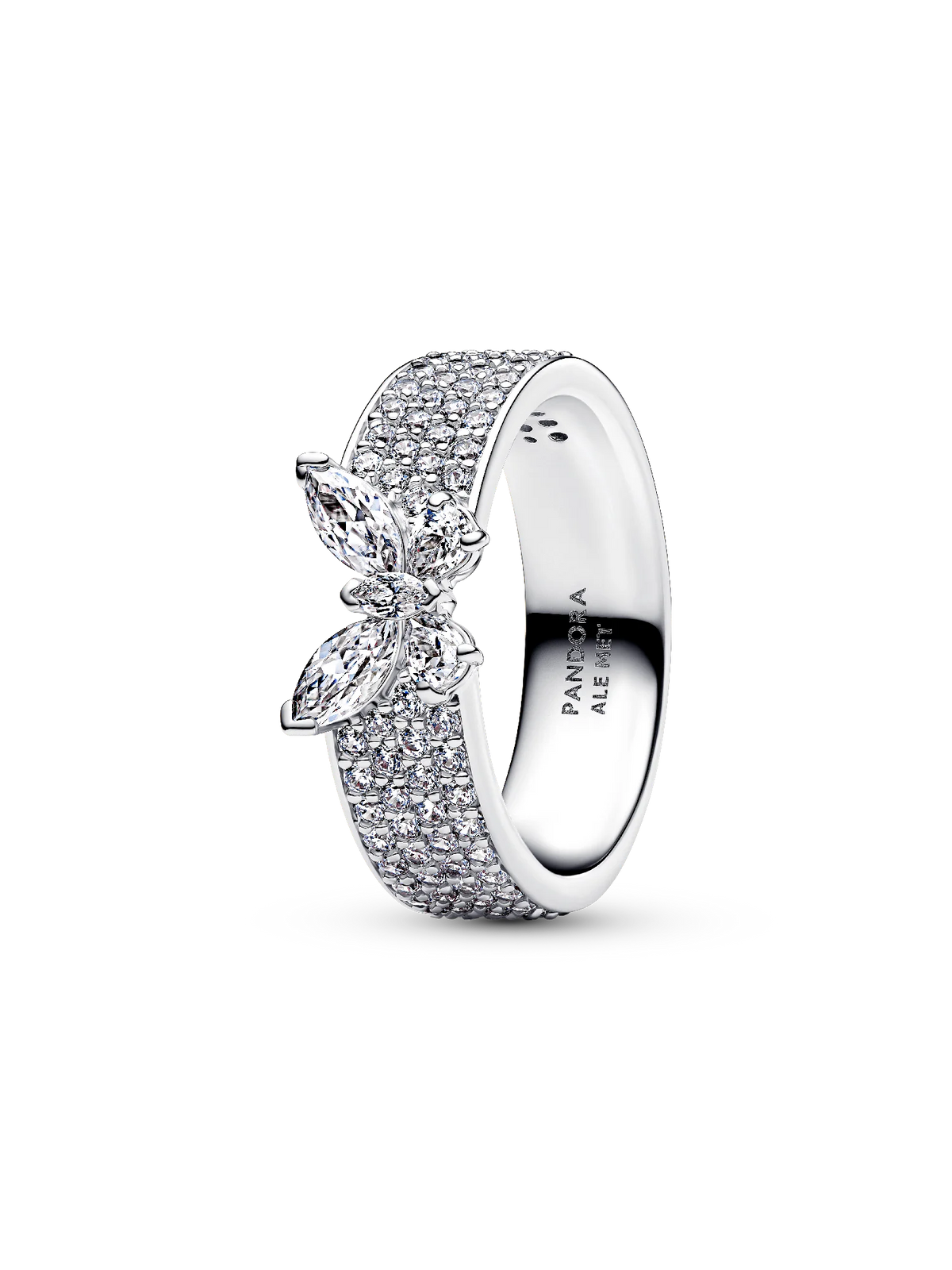Sparkling Butterfly Bold Ring