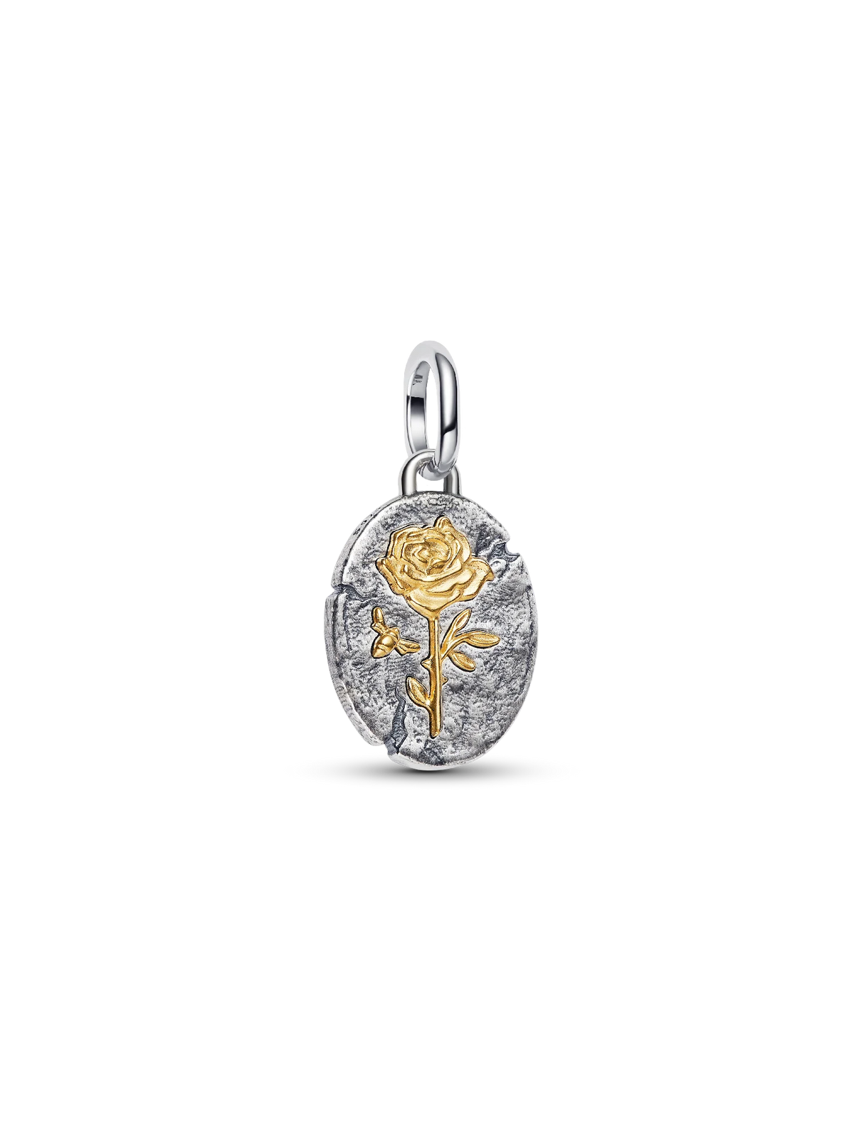 Rose Medallion Charm