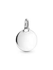 Engravable Round Tag Pendant