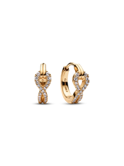 Pandora Infinite Lab-grown Diamond Pavé Hoop Earrings