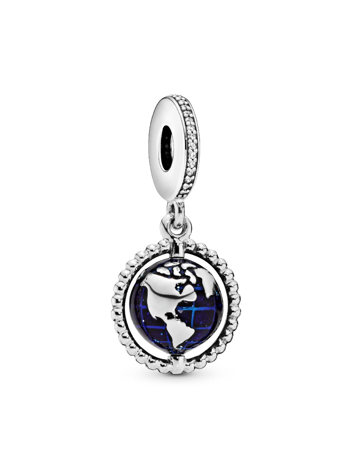 Spinning Globe Dangle Charm