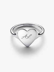Engravable Heart Ring