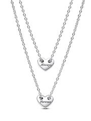 FINAL SALE - Forever & Always Splittable Heart Collier Necklaces