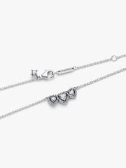 Halo Heart Trilogy Collier Necklace