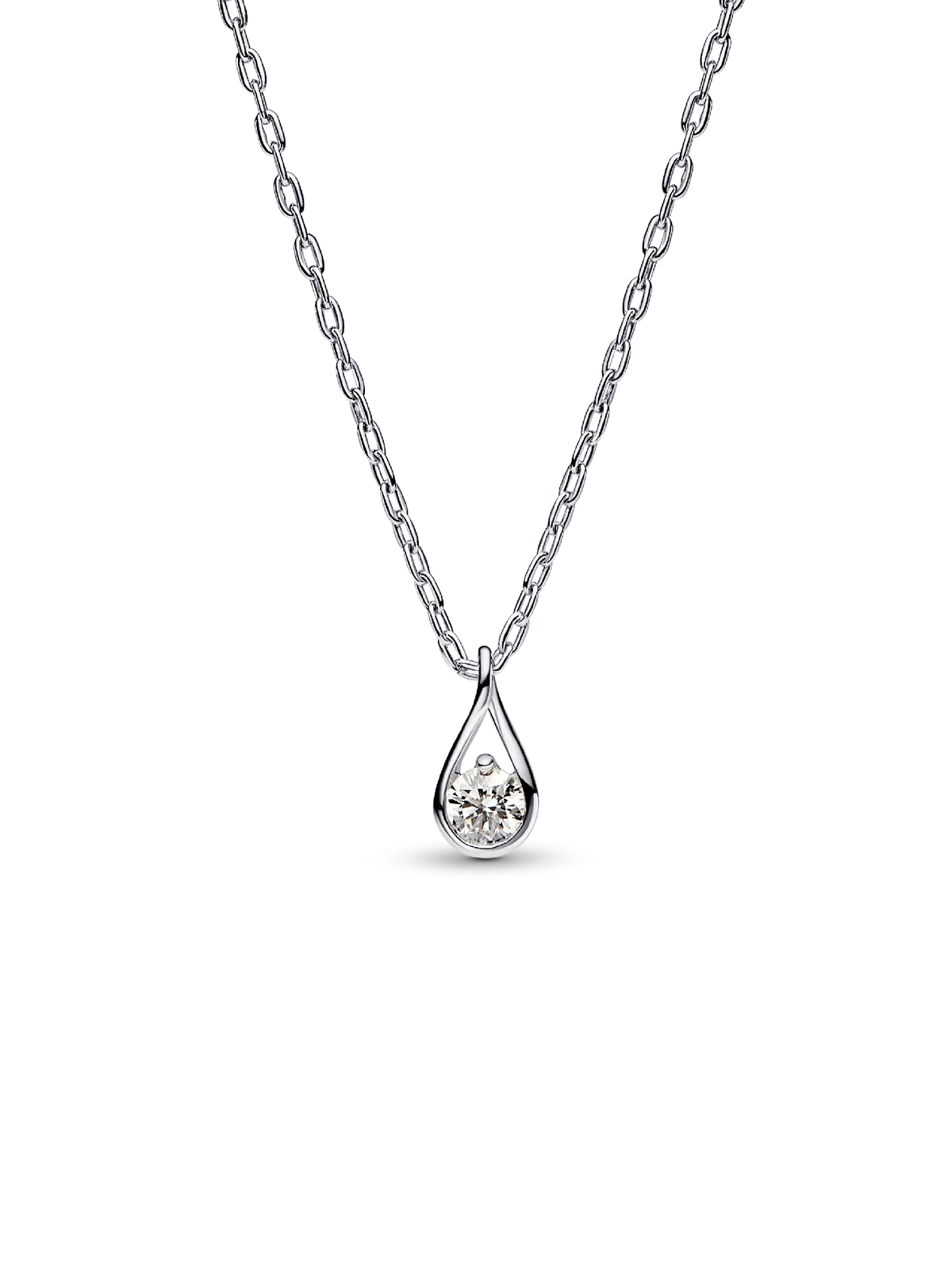 Pandora Infinite Sterling Silver Lab-grown Diamond Pendant Necklace